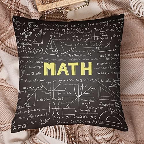 Matematička formula bacaju jastuk sa jastukom sa jastučnice sa zatvaračem Zaštitnik za jastuk za
