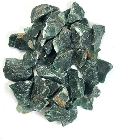 Hipnotic Gems Materijali: 5 lbs Green Jasper kamenje iz Azije - grubi rasuti sirovi prirodni kristali