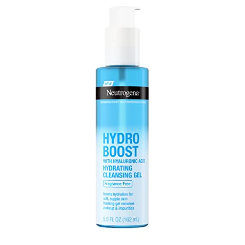 Neutrogena Hydro Boost hidratantni Gel za čišćenje lica bez mirisa sa hijaluronskom kiselinom, Daily Foaming