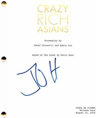 Jon M Chu potpisao je autograma lude bogate pitanju scenarij u visinama, korak 2: ulice, pojačani 3D, Jem i hologrami,