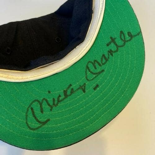 Mickey Mantle potpisao vintage New York Yankees Igra Model Baseball Hat JSA COA - autogramirani MLB kape