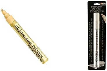 Uchida iz Amerike Decocolor Premium Dlijep bojnica Marker, Gold & 350-CSLV dekocolor premium