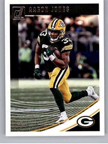 2018 Donruss Fudbal 105 Aaron Jones Green Bay Packers službena NFL trgovačka kartica