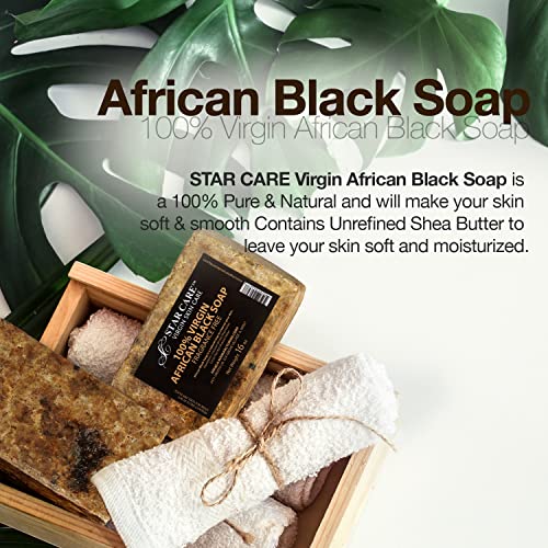 Star CARE Djevičanski afrički crni sapun