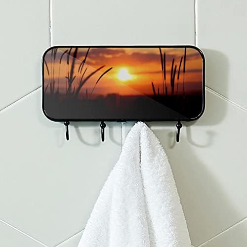 Ljepljivi kukiča od nehrđajućeg čelika za ručnik kaput zidne kuke zaglavljene u kupatilu ili kuhinjskom