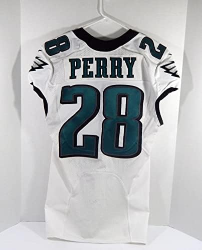 2015 Philadelpia Eagles Nick Perry 28 Igra Polovni bijeli dres 40 DP28657 - Neincign NFL igra
