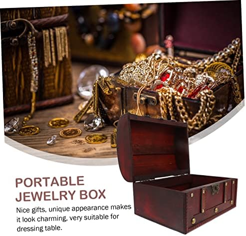 Holibanna 1 pc kutija antikni trener komodni ukras za odlaganje nakita Orrnament Organiser za
