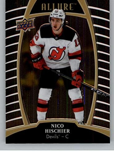 2019-20 Allure gornje palube 24 Nico Hischier New Jersey Devils NHL hokejaška kartica