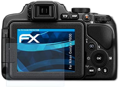ATFolix Zaštitni film Kompatibilan je sa Nikon COOLPIX P600 zaštitnikom zaslona, ​​ultra-Clear FX zaštitni