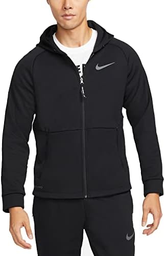 Nike Pro Therma-FIT muška jakna s kapuljačom s punim patentnim zatvaračem