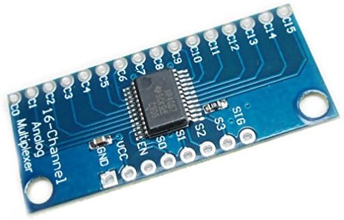 Hiletgo CD74HC4067 CMOS 16-kanalni 16 CH digitalni analogni multiplekser modul za brešenje za Arduino