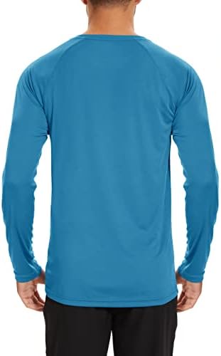 TACVASEN muška košulja za sunce UPF 50+ Dugi rukav UV zaštita lagana košulja za plivanje sa osipom brzo