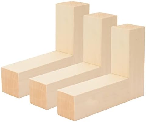 8 pakovani komplet za bezbrižne blokove basa, 4 x 2 x 2 inča Nedovršeni basovni šljokica za pukotine mekog
