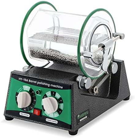 Huanyu Mašina za poliranje cijevi za poliranje nakita sa 5-stepenom regulacijom brzine / promjenom tajmera dodatna