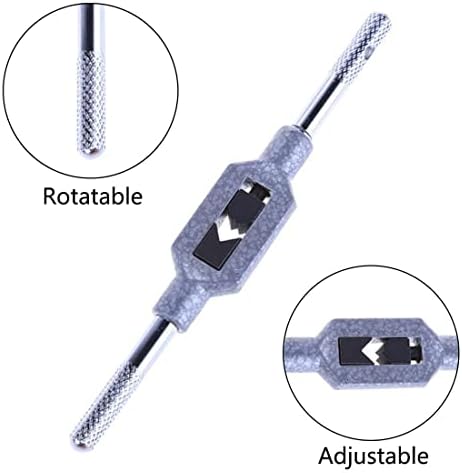 SeonFook 11kom Mini Screw Tap Set Metric Thread Machine slavine Kit HSS hand Thread Wire slavine podesivi