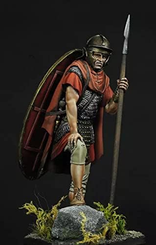 ETRIYE 75mm 1/24 smola model karaktera Ancient Roman Warrior Die Cast model Kit /Fr479