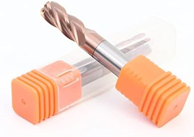 Karbidni rezač za glodanje karbidni okrugli mlin za mlaznicu 4 mlin za flautu Legura premaz volfram karbidni alat CNC HRC55 Mašinski krajnji mlin