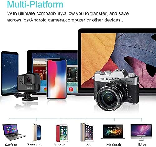 BoxWave Smart Gadget kompatibilan sa Lenovo IdeaPad 1-Allreader čitač SD kartica, čitač microSD kartica SD