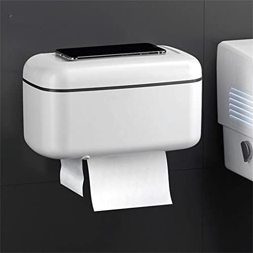 SAWQF držač toaletnog papira zidna kutija za maramice za kupatilo vodootporna kutija za odlaganje papira