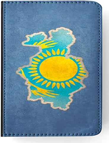 Kazahstan National Country zastava Flip tablet futrola za Apple iPad Air / iPad Air