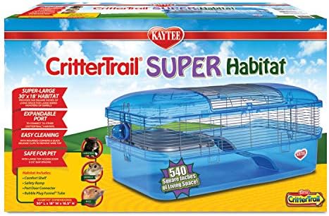Kaytee Crittertrail Super stanište za kućne ljubimce Gerbils, hrčke ili miševe