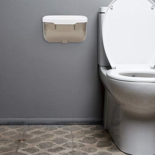 Cabilock papirnati ručnik za samoljepljenje toaletni nosač papira Crni tkivni kutija Zidna kupaonica