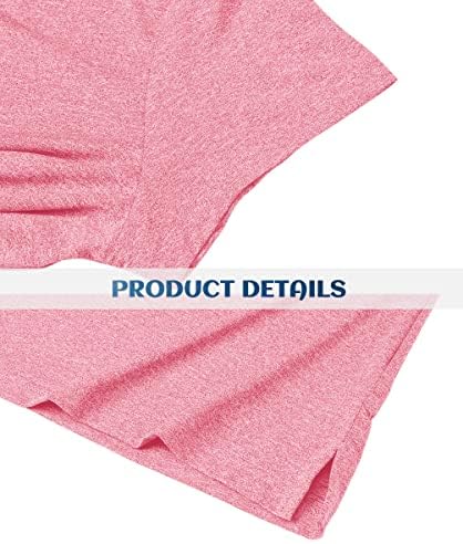 TACVASEN ženske polo majice kratki rukav Golf Brzo suho UPF 50+ Zaštita od sunca Lagana košulja sa 4 tipke