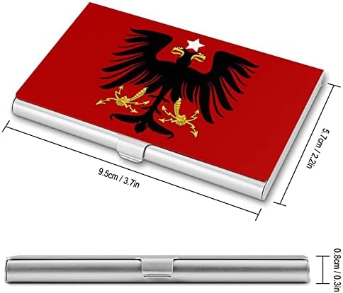 Zastava Albanije držač poslovne lične karte Silm Case Professional metal Name Card Organizator džep