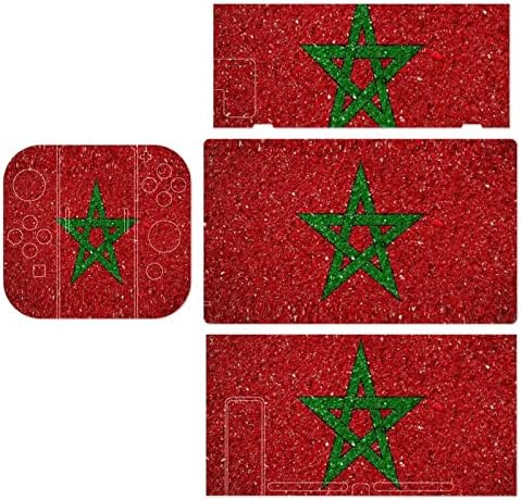 Marokanska nacionalna zastava maroka naljepnica naljepnica pokrivaju zaštitnu zaštitnu ploču za kožu za prekidač