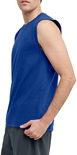 Champion muška klasična pamučna majica mišića, majica od čistog pamuka, osnovna majica mišića