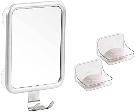Ettori ogledalo za tuširanje bez magle za brijanje i 2 pakovanja sapuna za suđe