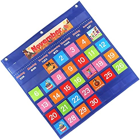 Nuobesty Toddler Puzzles 3Sets Brojčanik Datum učenja Kalendar Comment Calendar ClassOroom Portable