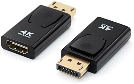 Sorthol 4K DisplayPort na HDMI Adapter, Uni-Directional Display Port Dp na HDMI Adapter muški