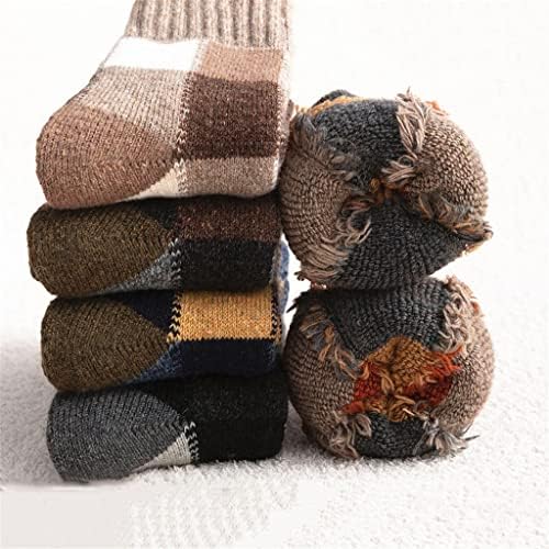 BBSJ Novogodišnje čarape tople super debele čarape Man Britanske grijane termo čarape za muškarce