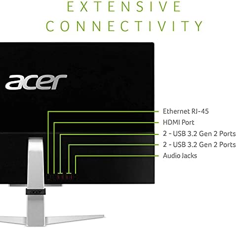 Acer Aspire C27-1655-Uri5 AIO Desktop | 27 Full HD IPS ekran | 11th Gen Intel Core i5 - 1135g7 | Intel Iris Xe
