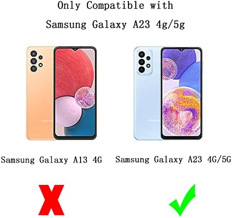 Phylla kompatibilna sa Samsung Galaxy A23 6.6 Telefonska futrola Slatka crtana ploča za držač stalak