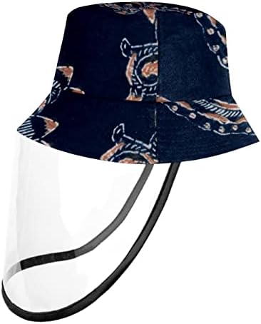 Zaštitni šešir za odrasle sa štitnikom za lice, ribarsko šešir protiv sunčeve kape, japanski čempres