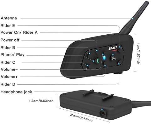 Gairen sumirani komunikacijski sustav, sudioni slušalice Intercom sa slušalicama za fudbalsku fudbalsku