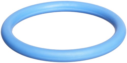 241 Fluorozilikonski O-prsten, 10a Durometar, okrugli, plavi, 3-7 / 8 ID, 4-1 / 8 OD, 1/8 Širina