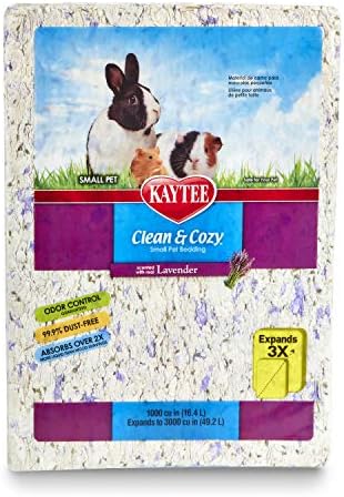 Kaytee Clean & udobna posteljina od lavande za kućne ljubimce zamorce, zečeve, hrčke, Gerbile i činčile,