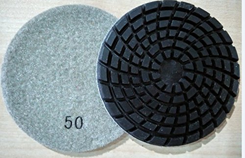 30 komada Grit50 d100mm debljine 4mm dijamantski jastučići za poliranje za beton