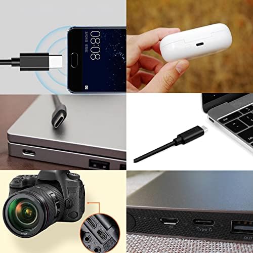USB Type-C pigtail kabl za produžetak kabla za napajanje 22awg 5V 3A USB-C utikač na 2-pinski goli žičani otvoreni