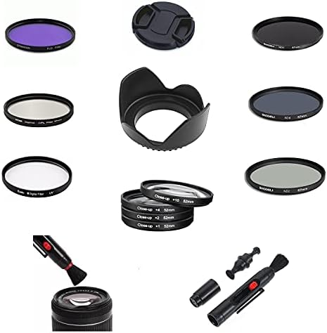 SF11 72mm Objektiv za objektiv kamere Cijeli paket set UV CPL FLD ND Zatvori Filter Lens Hood