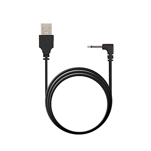 Qdishi DC kabl za punjenje | USB kabl za punjač, ​​2,5 mm USB zamena dc punjača, zamena kabela od 90