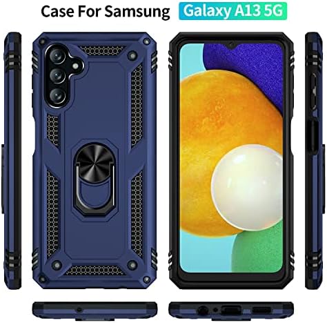 Poklopac futrole za telefon Kompatibilan je sa Samsung Galaxy A13 5G Case Case sa futrolom magnetskog držača,