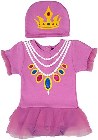 Sozo Baby Girls Princess Bodysuit i CAP set