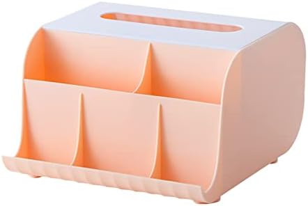 Držač poklopca za dispenzer na licu tkiva na licu sa multifunkcijskim stolnom kutijom za pohranu za prenosni posteljina
