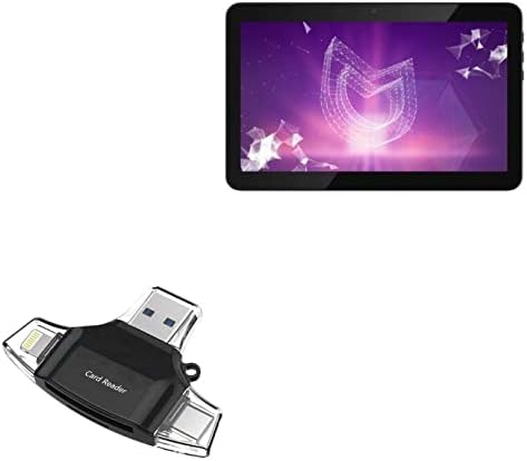 BoxWave Smart Gadget kompatibilan sa Irbis TZ772-Allreader čitač SD kartica, čitač microSD kartica SD