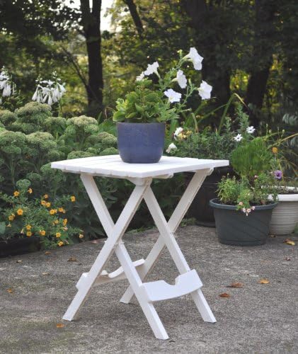 Proizvodnja Adams, bijela 8500-48-3700 plastični stol s ceradom