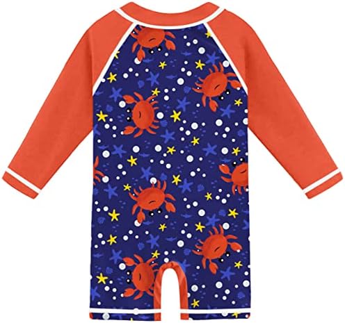 Besserbay baby upf 50+ jednodijelno kupaći kostim zaštitni kostimi za sunčanje dugih rukava 0-36 mjeseci